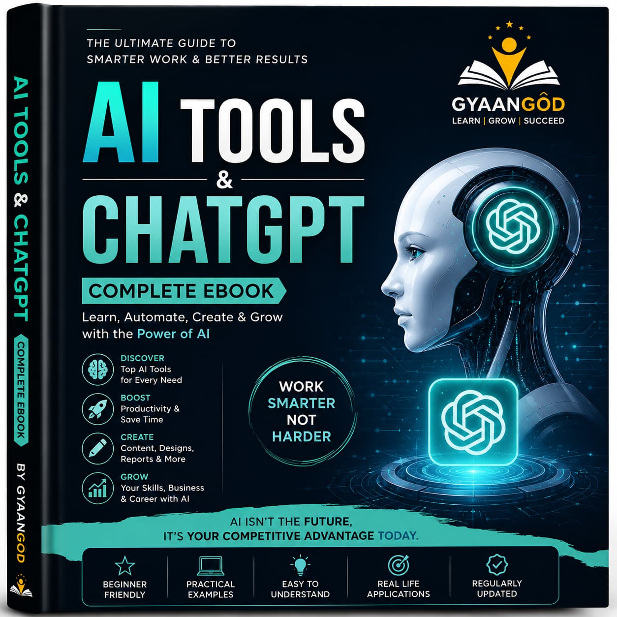 AI Tools & ChatGPT Complete eBook by GyaanGod